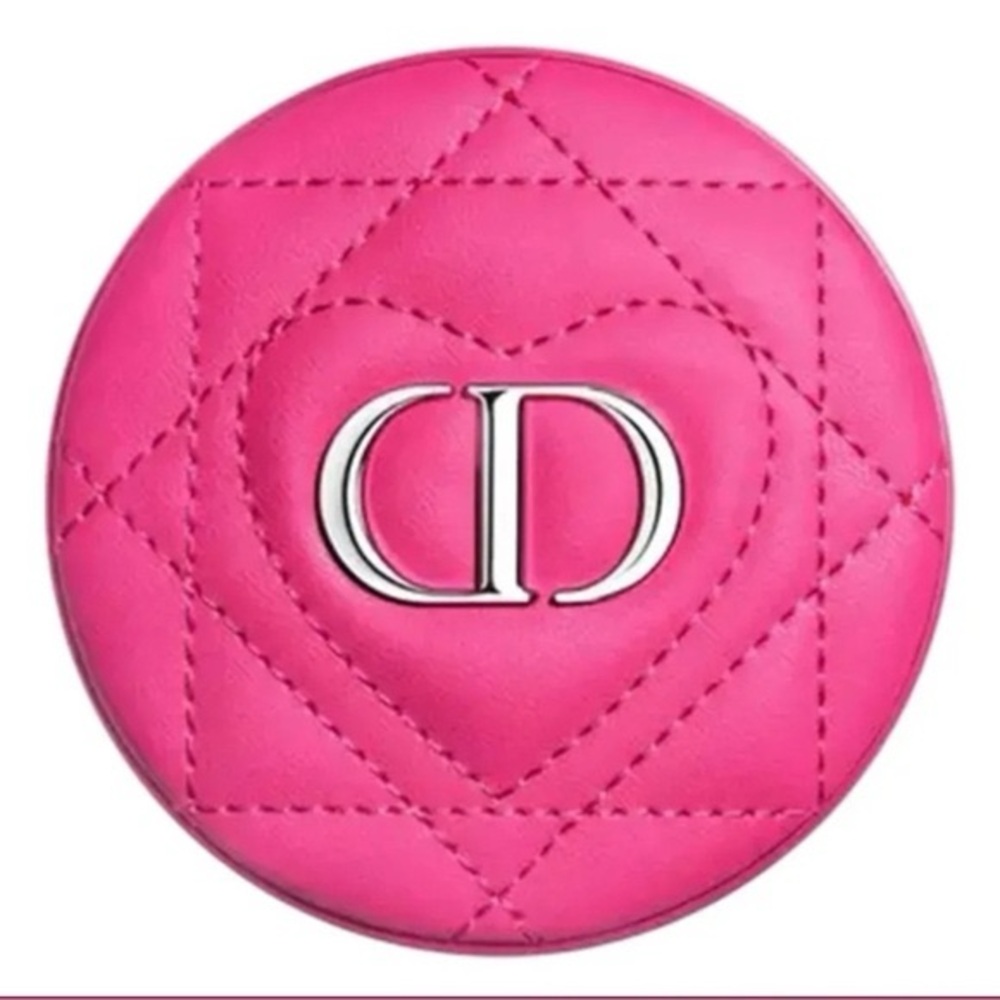 Dior Beauty Fuchsia Pink Quilted Compact Mirror - Picture 3 of 11